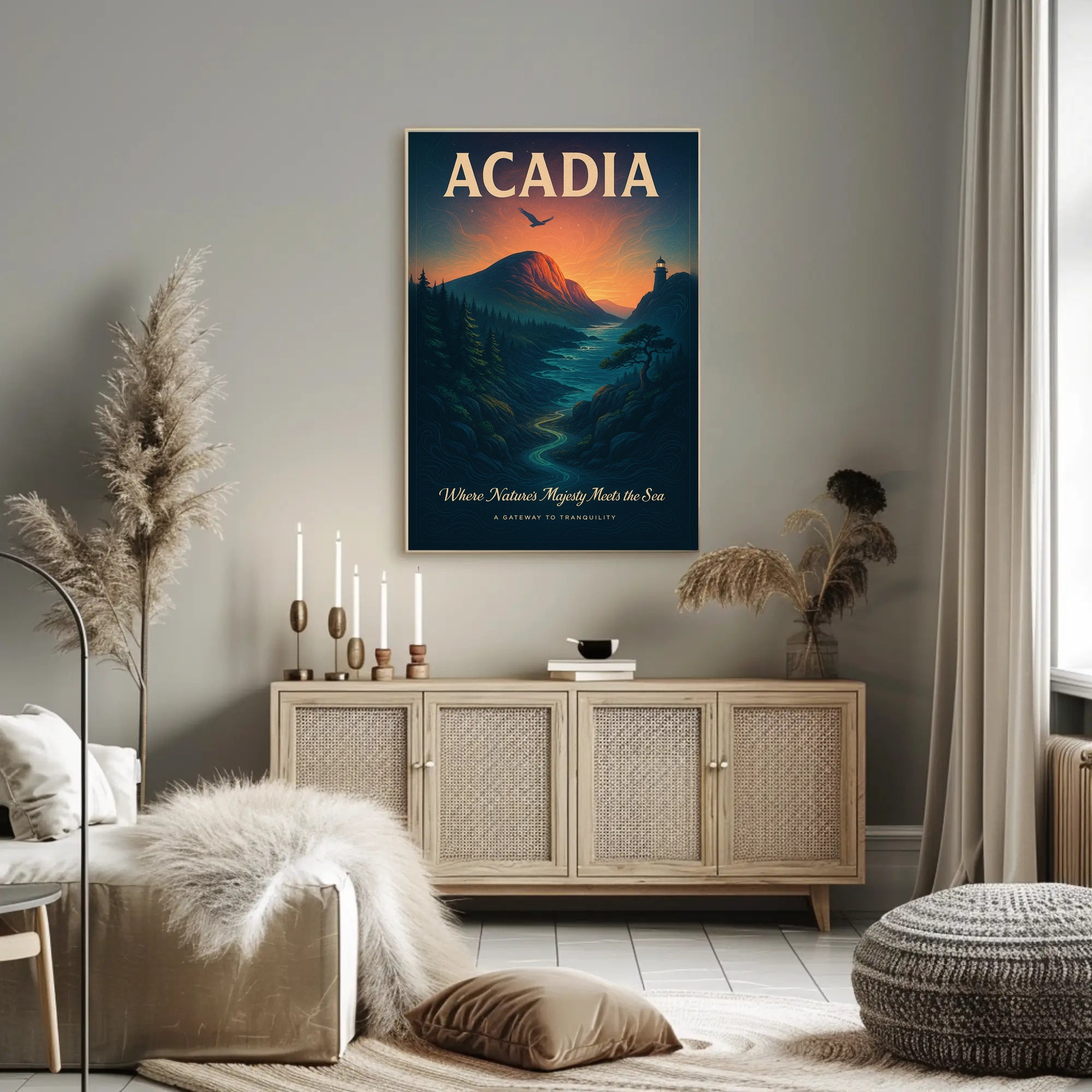 Acadia A Gateway to Tranquility Poster PosterGoat