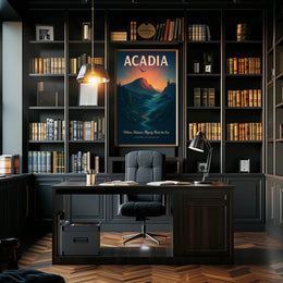 Acadia A Gateway to Tranquility Poster PosterGoat