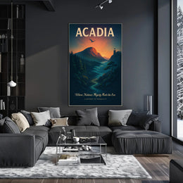 Acadia A Gateway to Tranquility Poster PosterGoat