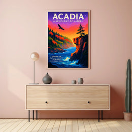 Acadia A Symphony of Nature Poster PosterGoat