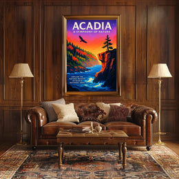 Acadia A Symphony of Nature Poster PosterGoat