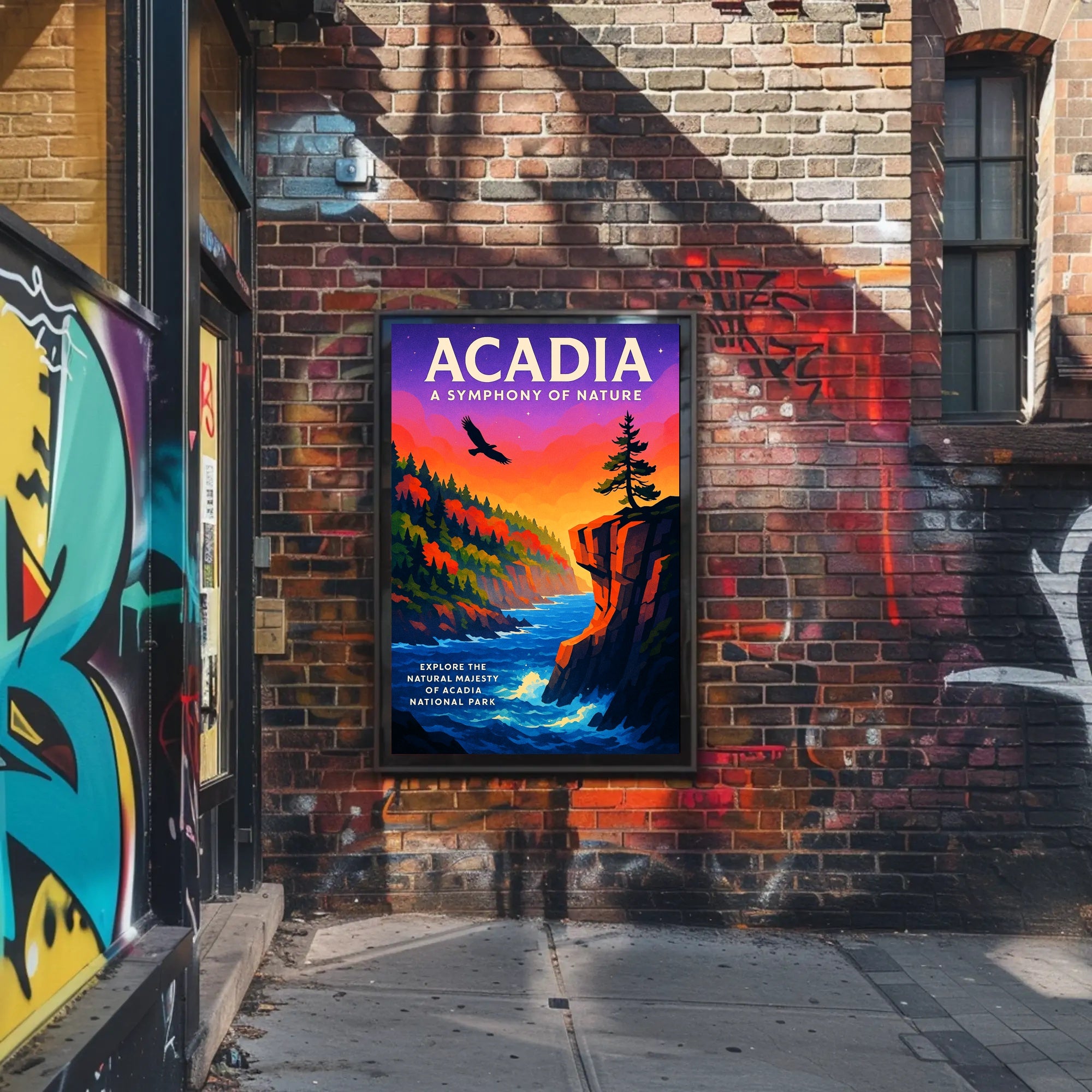 Acadia A Symphony of Nature Poster PosterGoat