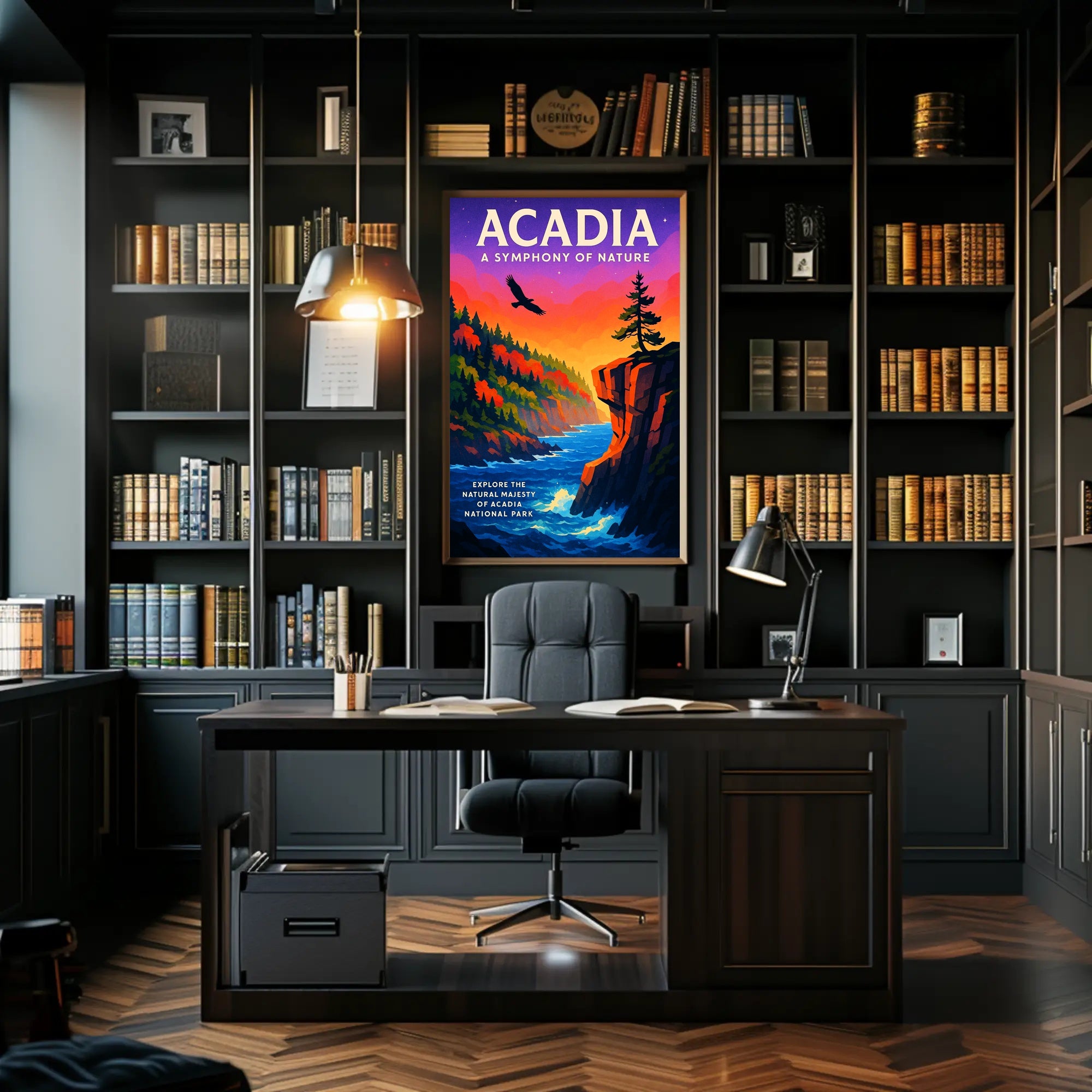 Acadia A Symphony of Nature Poster PosterGoat