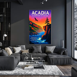 Acadia A Symphony of Nature Poster PosterGoat