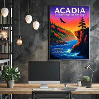 Acadia A Symphony of Nature Poster PosterGoat