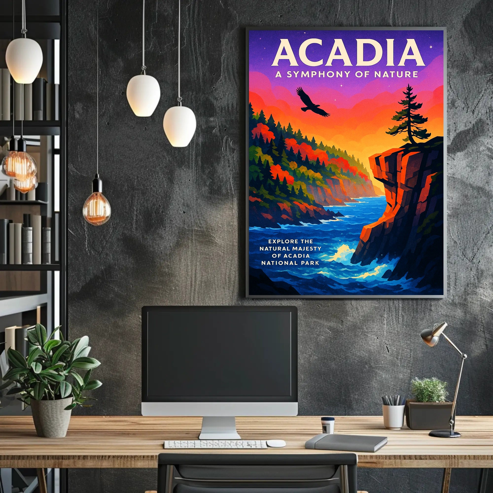 Acadia A Symphony of Nature Poster PosterGoat