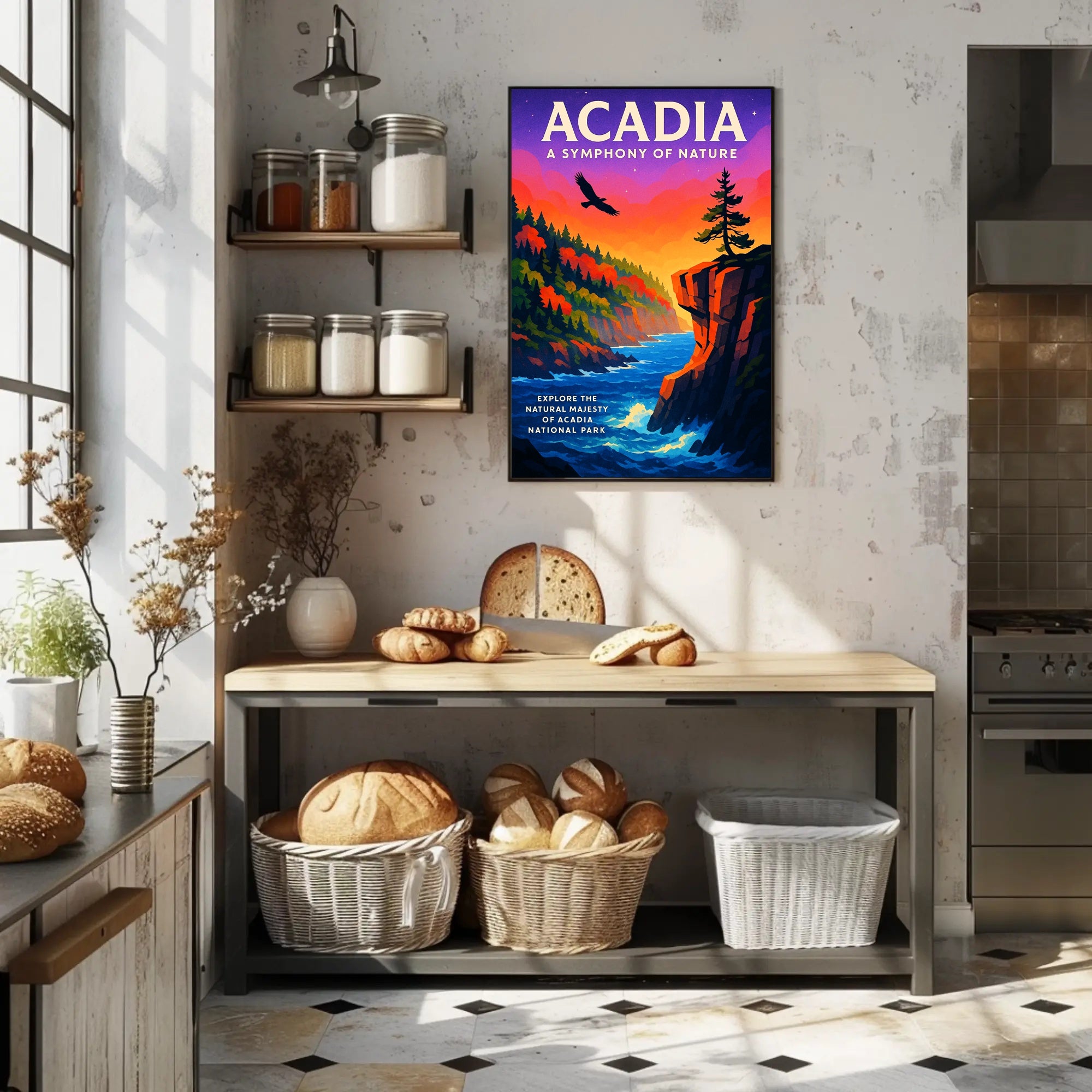 Acadia A Symphony of Nature Poster PosterGoat