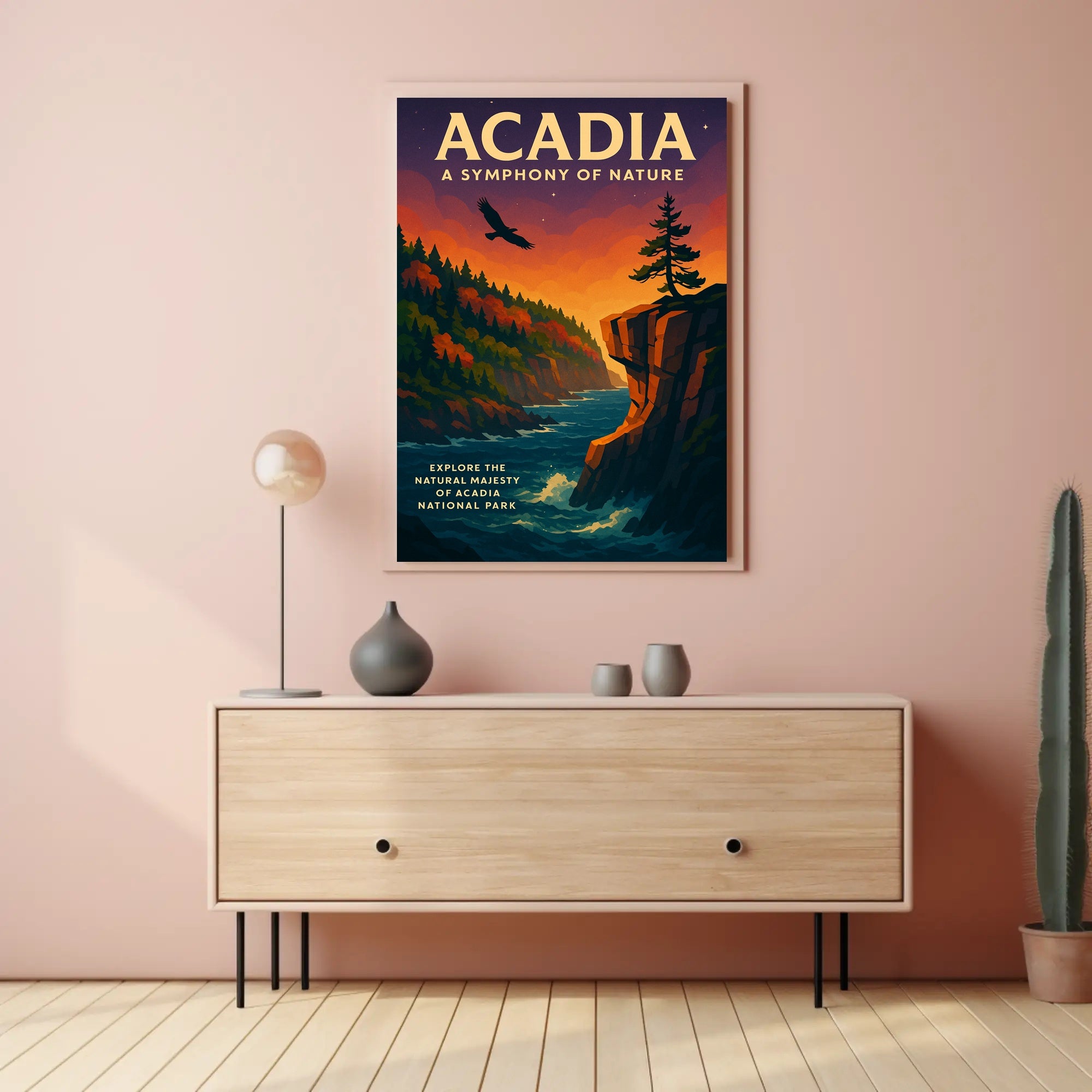 Acadia A Symphony of Nature Poster PosterGoat