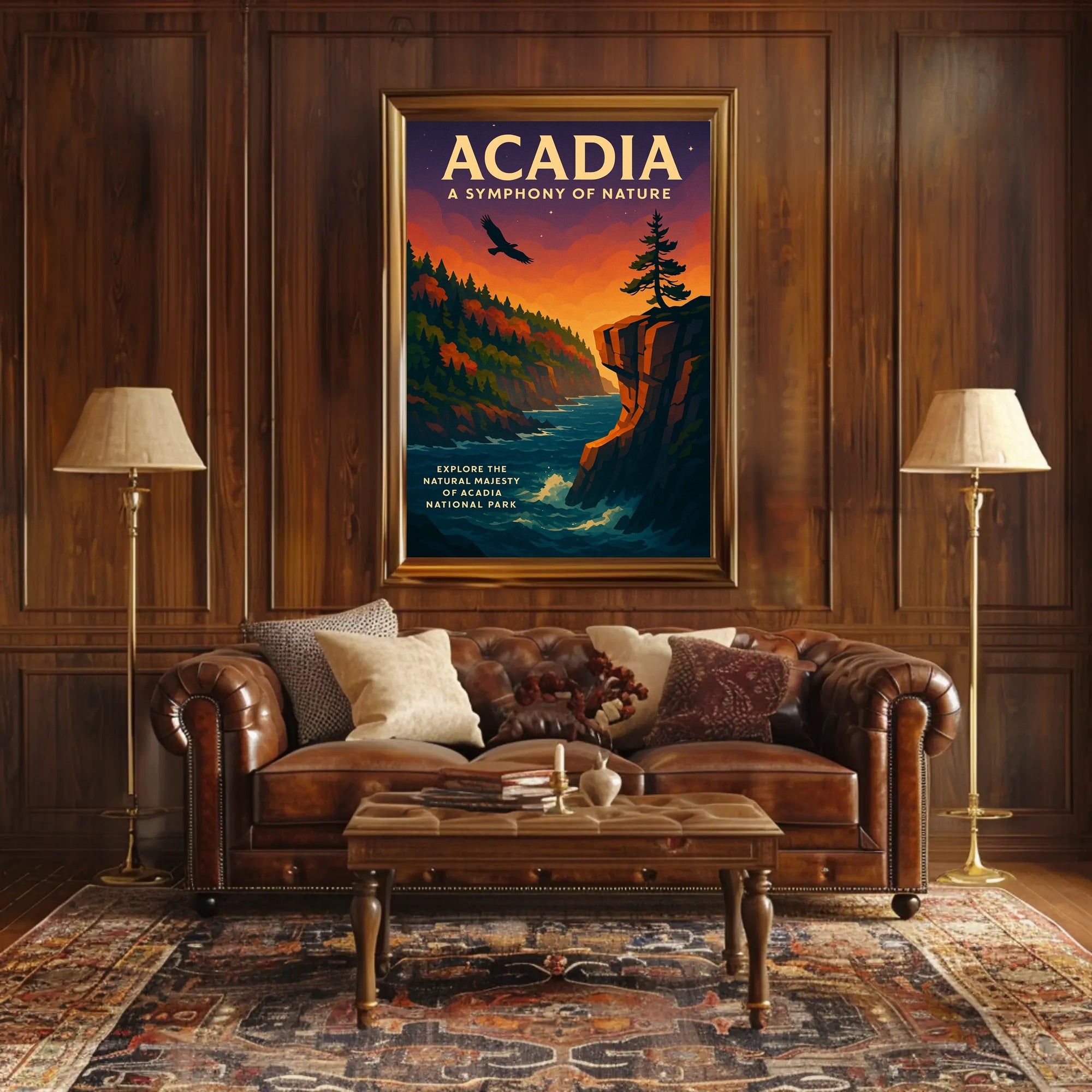 Acadia A Symphony of Nature Poster PosterGoat
