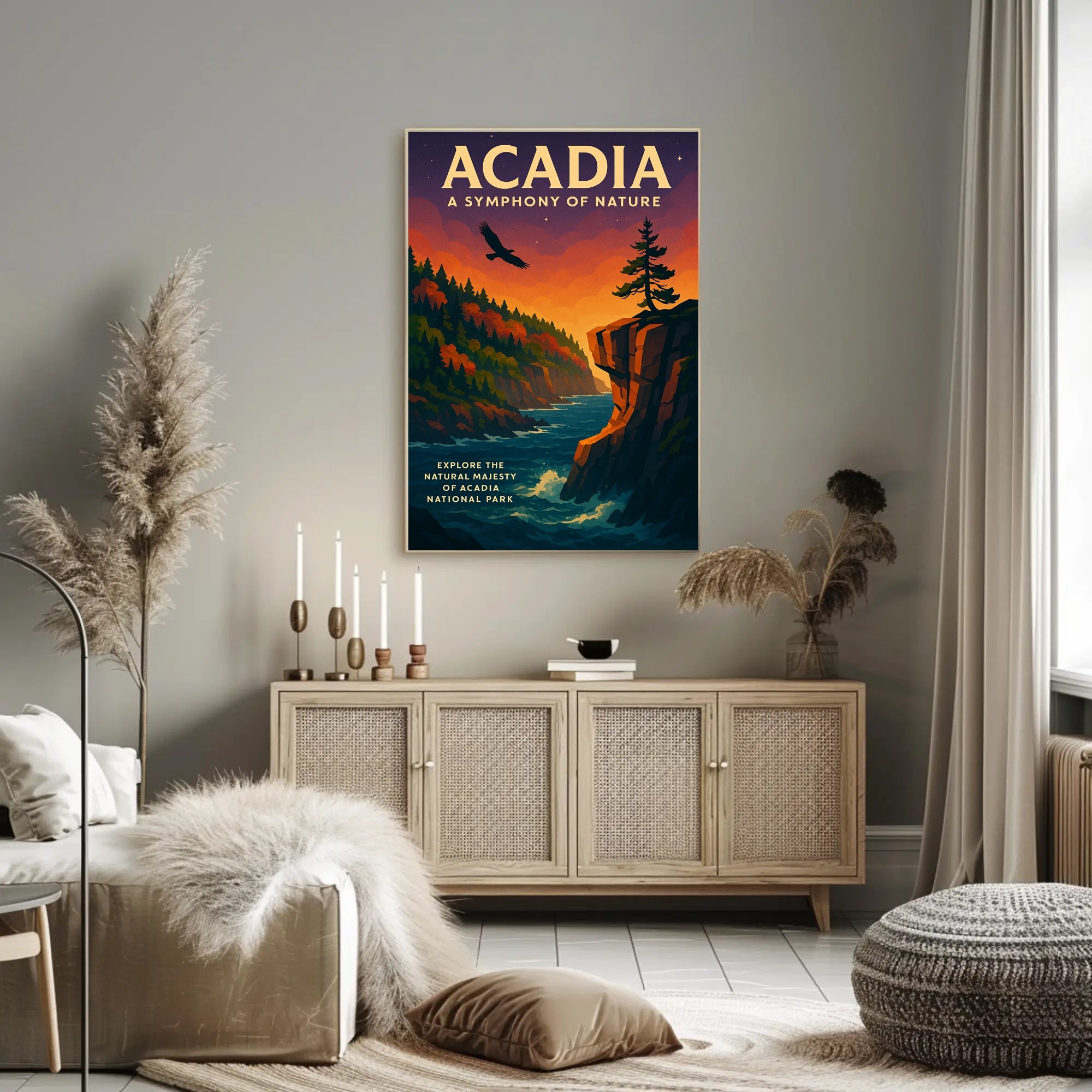 Acadia A Symphony of Nature Poster PosterGoat