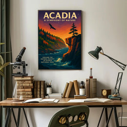 Acadia A Symphony of Nature Poster PosterGoat