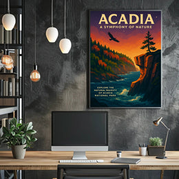 Acadia A Symphony of Nature Poster PosterGoat