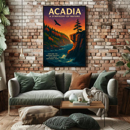 Acadia A Symphony of Nature Poster PosterGoat