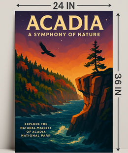 Acadia A Symphony of Nature Poster PosterGoat