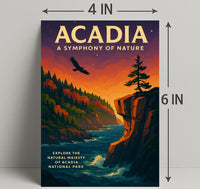 Acadia A Symphony of Nature Poster PosterGoat