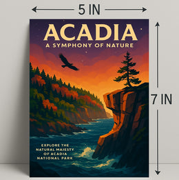 Acadia A Symphony of Nature Poster PosterGoat