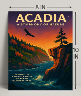 Acadia A Symphony of Nature Poster PosterGoat