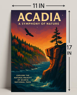Acadia A Symphony of Nature Poster PosterGoat