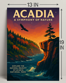 Acadia A Symphony of Nature Poster PosterGoat