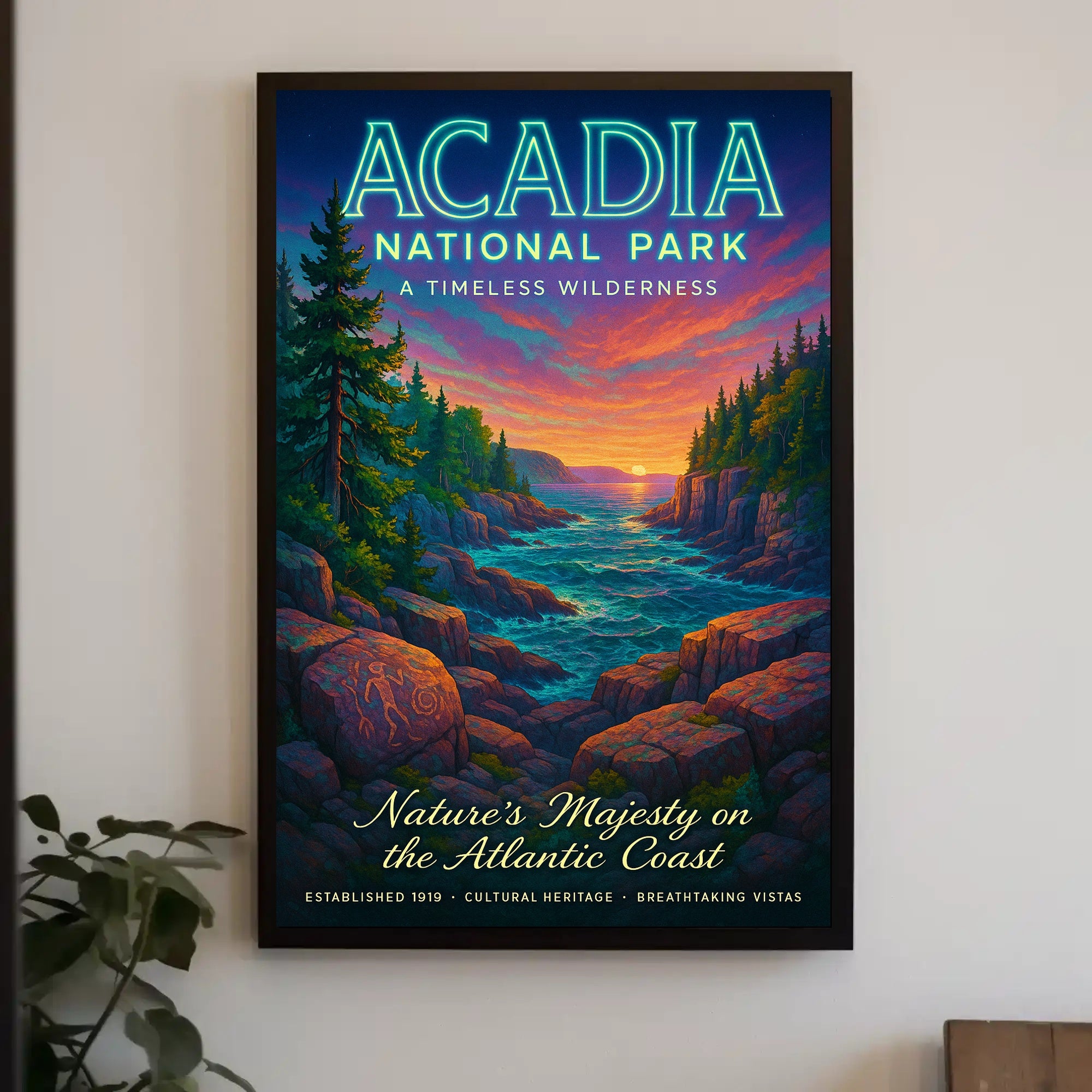 Acadia National Park A Timeless Wilderness Poster PosterGoat
