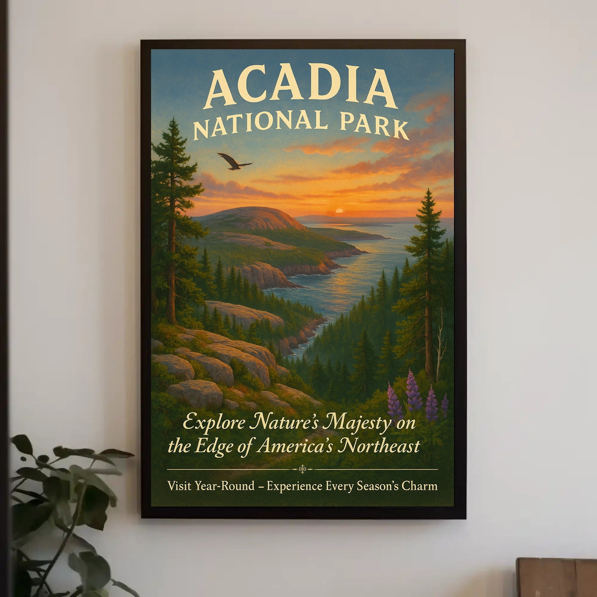 Acadia National Park Explore Natures Majesty Poster PosterGoat