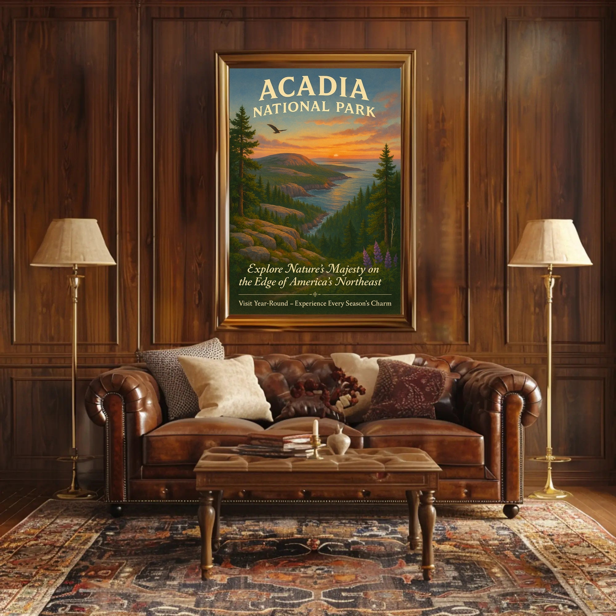 Acadia National Park Explore Natures Majesty Poster PosterGoat