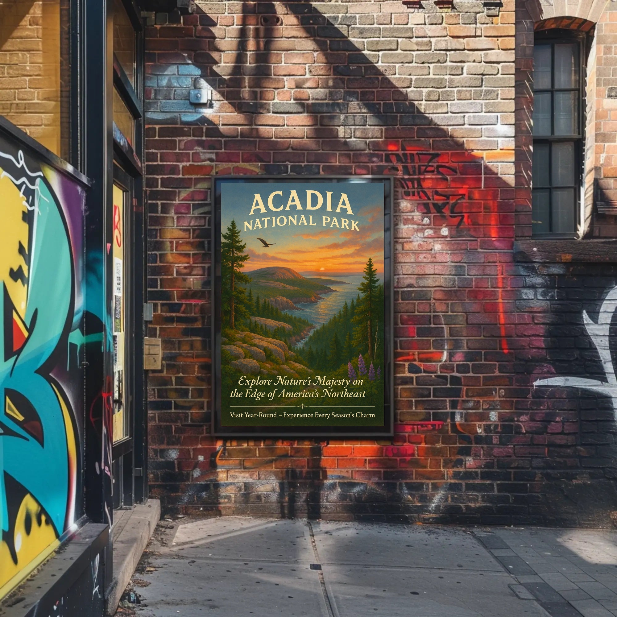 Acadia National Park Explore Natures Majesty Poster PosterGoat