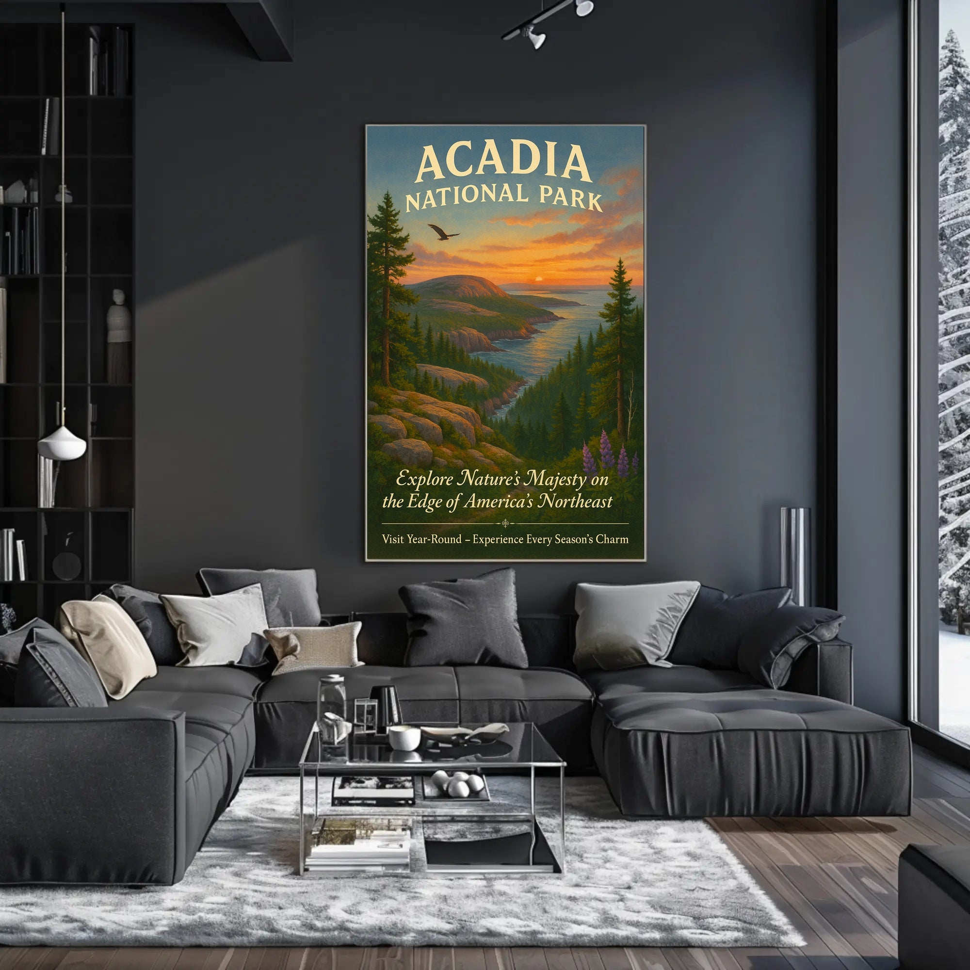 Acadia National Park Explore Natures Majesty Poster PosterGoat