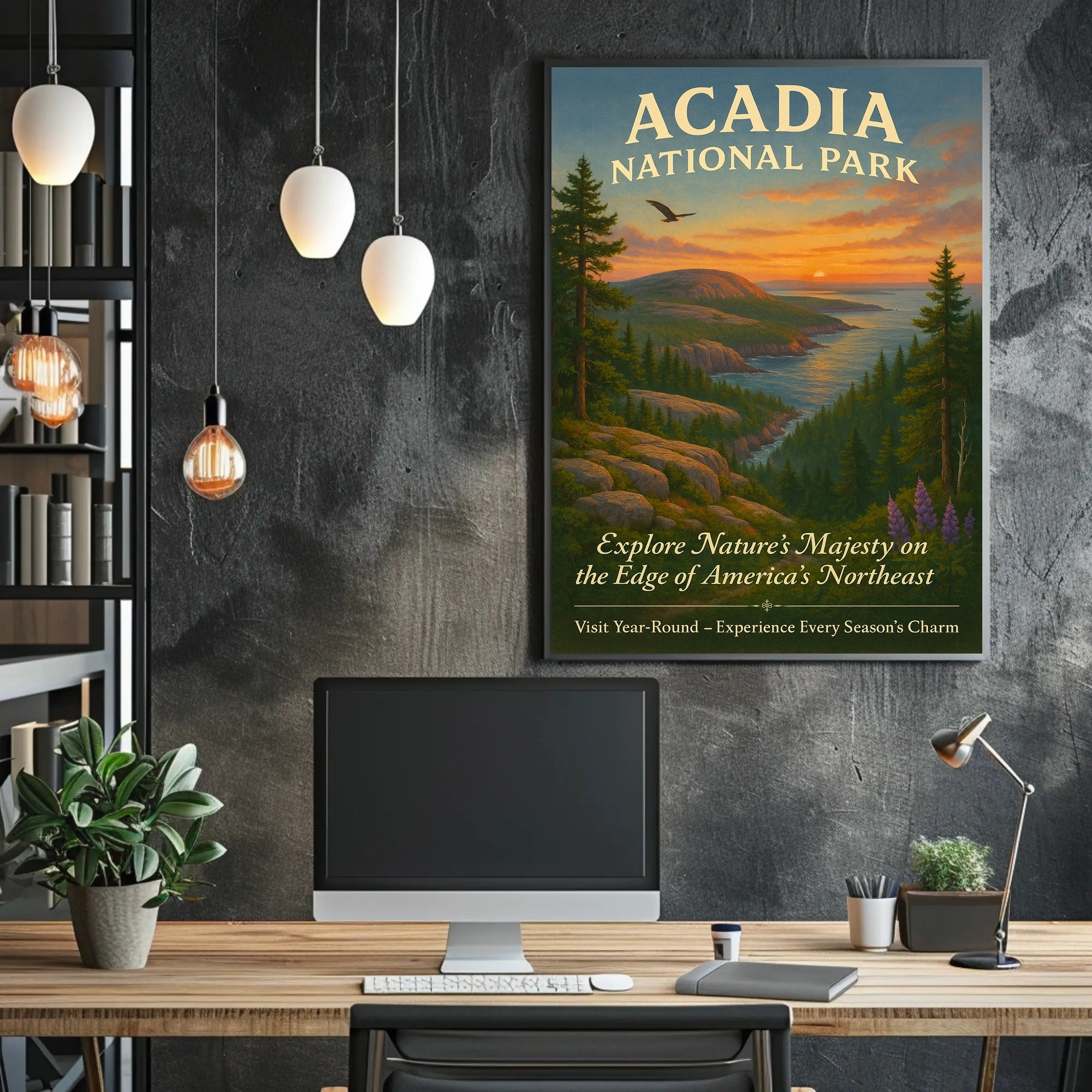 Acadia National Park Explore Natures Majesty Poster PosterGoat