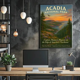 Acadia National Park Explore Natures Majesty Poster PosterGoat