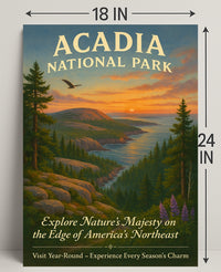 Acadia National Park Explore Natures Majesty Poster PosterGoat