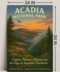 Acadia National Park Explore Natures Majesty Poster PosterGoat
