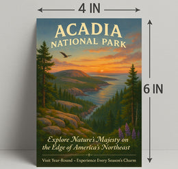 Acadia National Park Explore Natures Majesty Poster PosterGoat
