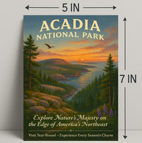 Acadia National Park Explore Natures Majesty Poster PosterGoat