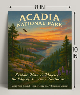 Acadia National Park Explore Natures Majesty Poster PosterGoat