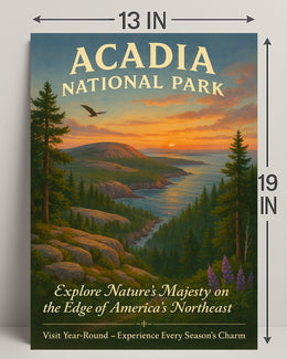Acadia National Park Explore Natures Majesty Poster PosterGoat