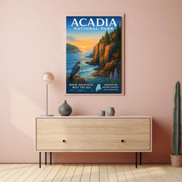 Acadia National Park Nature's Majesty Poster PosterGoat