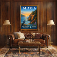 Acadia National Park Nature's Majesty Poster PosterGoat