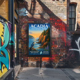 Acadia National Park Nature's Majesty Poster PosterGoat