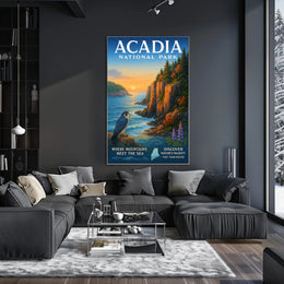 Acadia National Park Nature's Majesty Poster PosterGoat