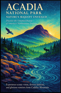 Acadia National Park Nature's Majesty Unveiled Poster PosterGoat