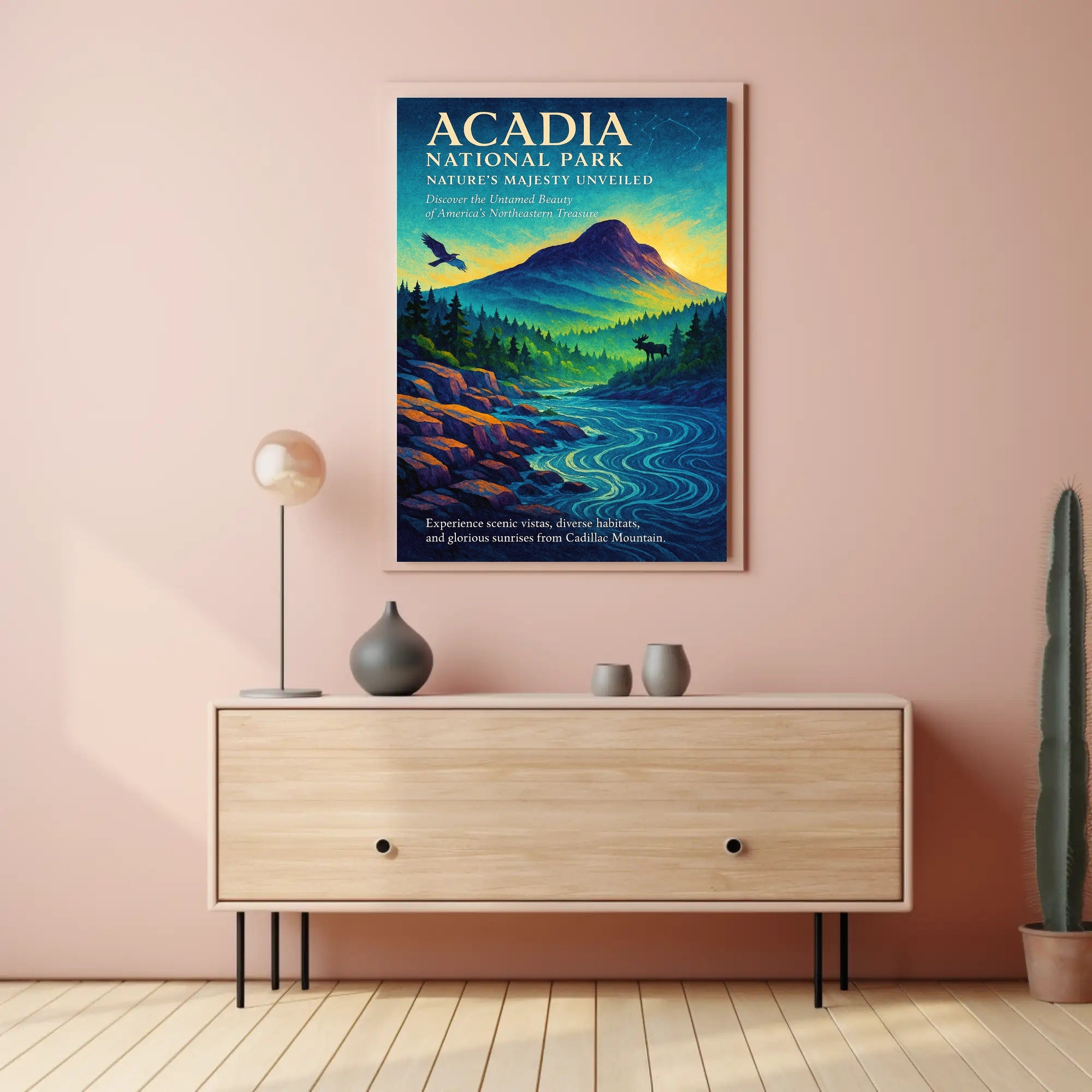 Acadia National Park Nature's Majesty Unveiled Poster PosterGoat