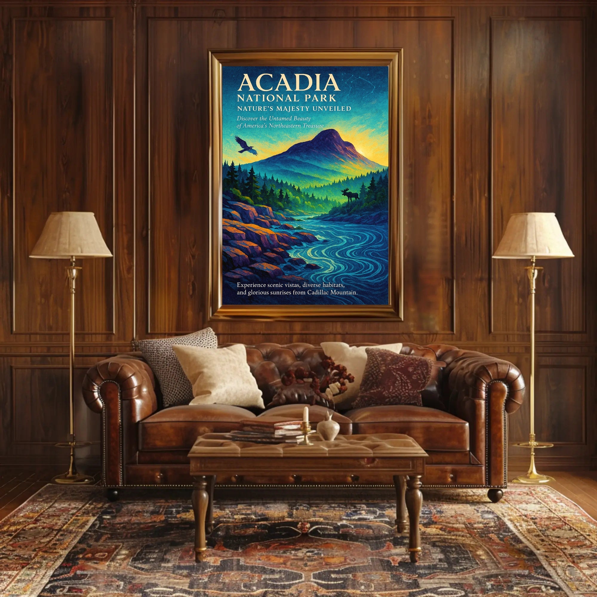 Acadia National Park Nature's Majesty Unveiled Poster PosterGoat