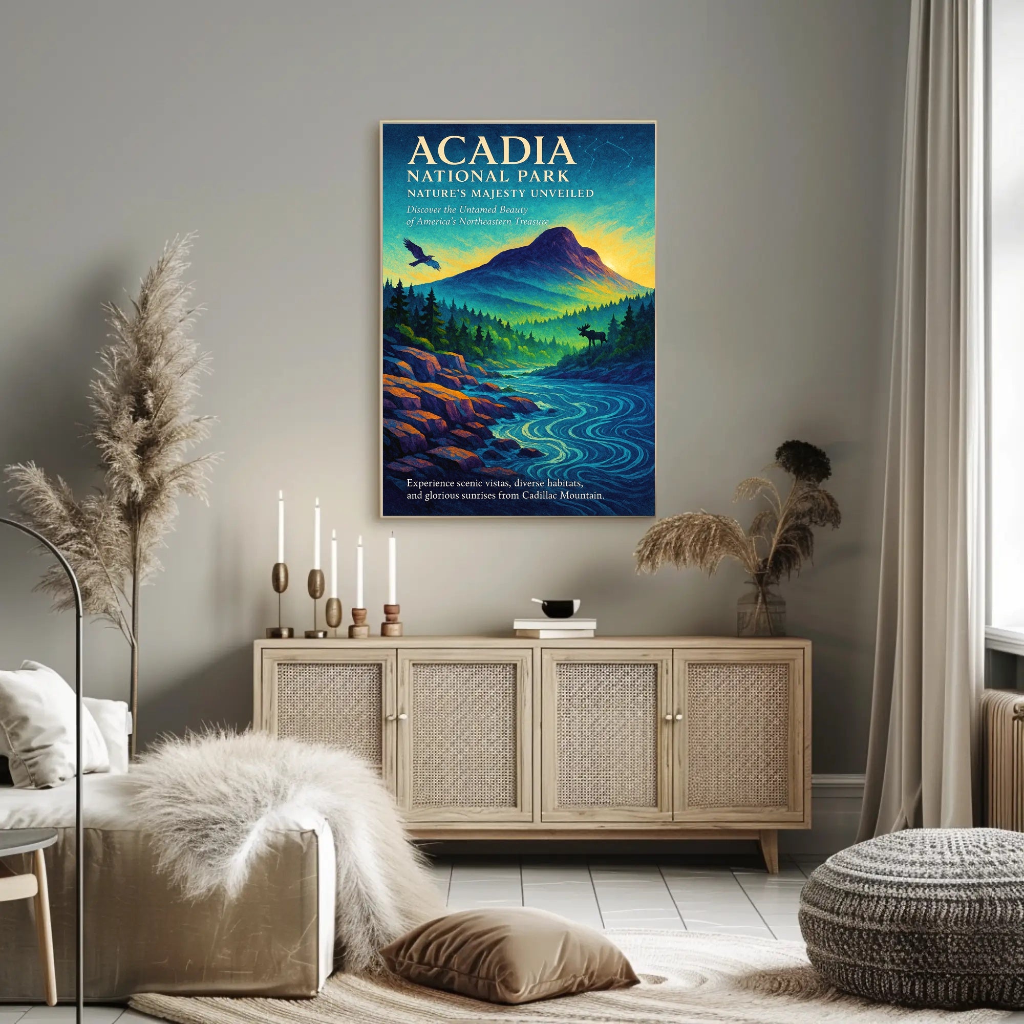 Acadia National Park Nature's Majesty Unveiled Poster PosterGoat
