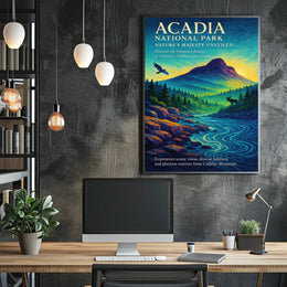 Acadia National Park Nature's Majesty Unveiled Poster PosterGoat