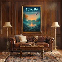 Acadia National Park Nature's Symphony Poster PosterGoat