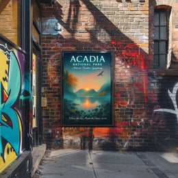 Acadia National Park Nature's Symphony Poster PosterGoat