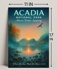 Acadia National Park Nature's Symphony Poster PosterGoat