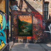 Acadia Nature Untamed Poster PosterGoat
