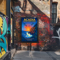 Acadia Nature's Bold Canvas Poster PosterGoat